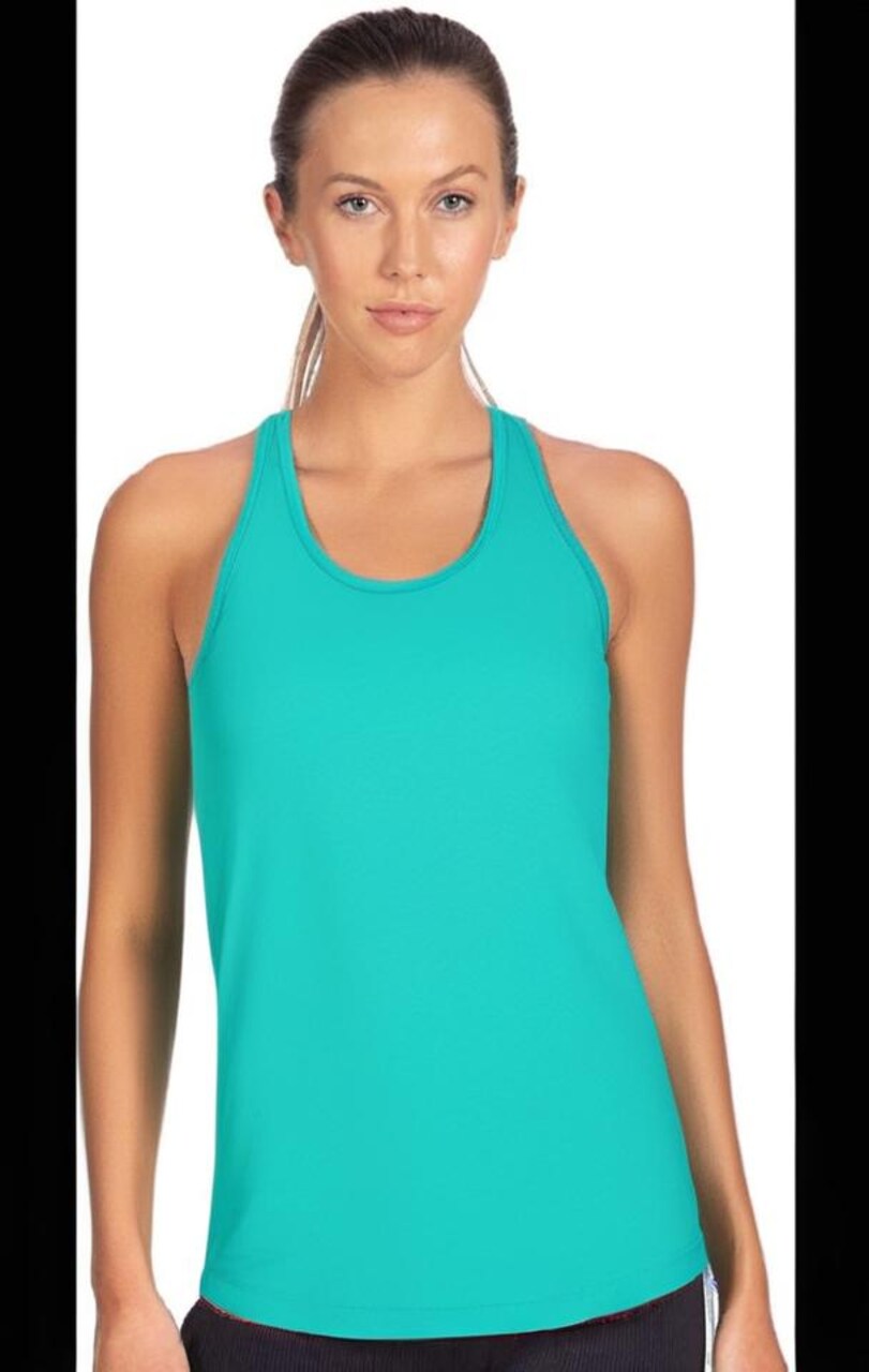 BELLA + CANVAS® Women's Relaxed Fit Racerback Tank with Airlume Cotton and Sustainable Retail Design